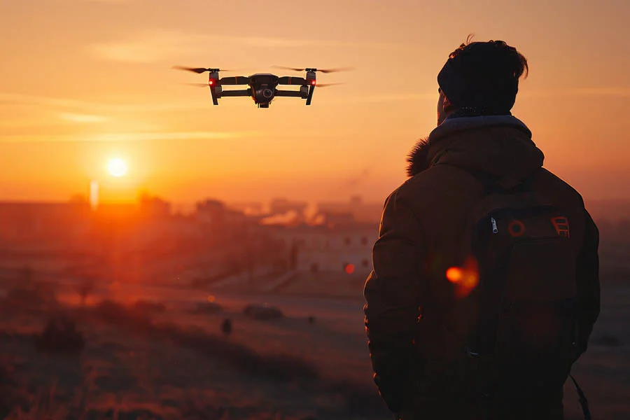 camera drone remote control