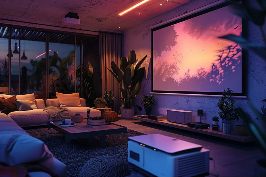 long throw projector
